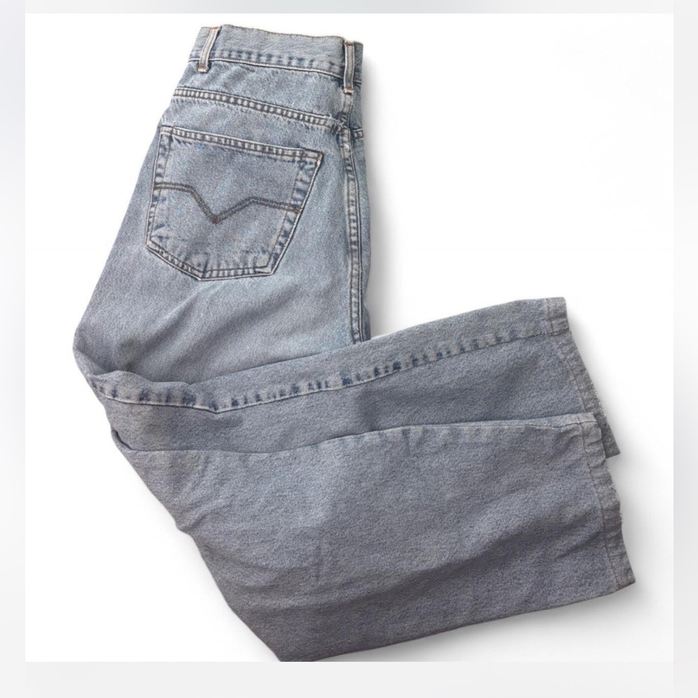 High quality Spanish vintage denim light wash high rise - Picture 6 of 6